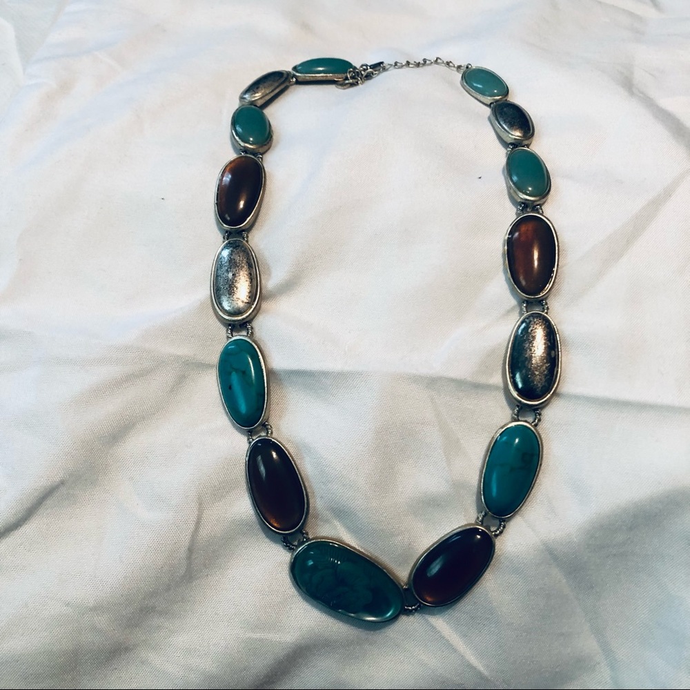 Statement Gemstone Necklace - Picture 2 of 9